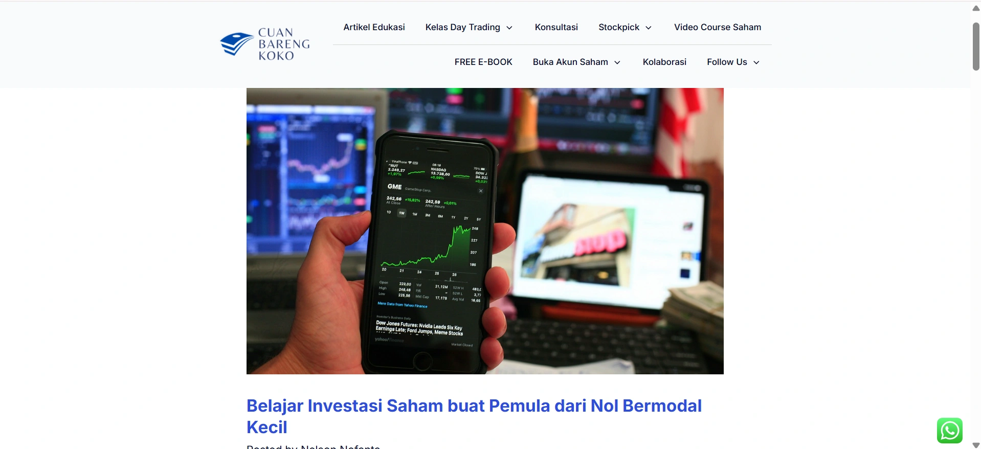 Belajar Investasi Saham dari Nol, Panduan Lengkap untuk Pemula