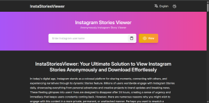 Lihat Story Instagram Siapa Pun Tanpa Diketahui Lewat InstaStoryViewer.vip